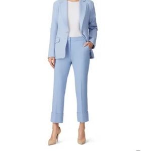 Bright light Blue Trina Turk Banshee Straight Pants